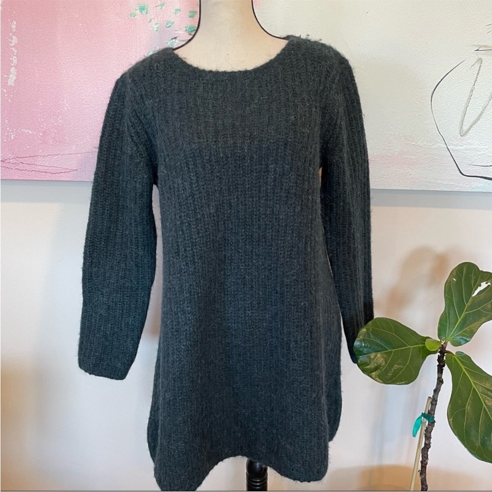 COS Wool Alpaca Blend Chunky Oversized Long Sleeve Sweater Size M